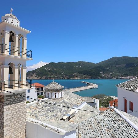 Skopelos House In Castle Panormos  Zewnętrze zdjęcie