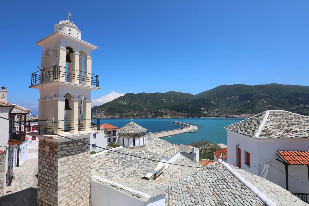 Skopelos House In Castle Panormos  Zewnętrze zdjęcie