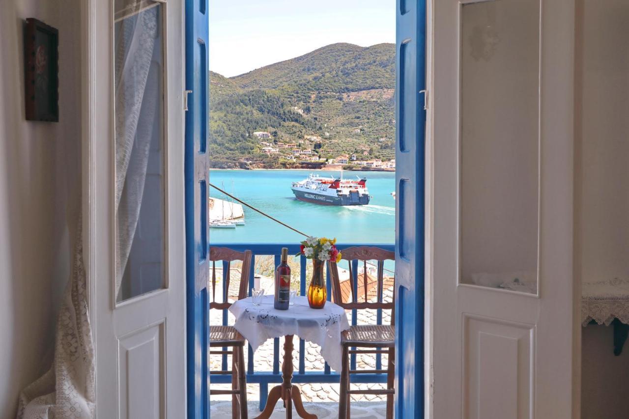 Skopelos House In Castle Panormos  Zewnętrze zdjęcie